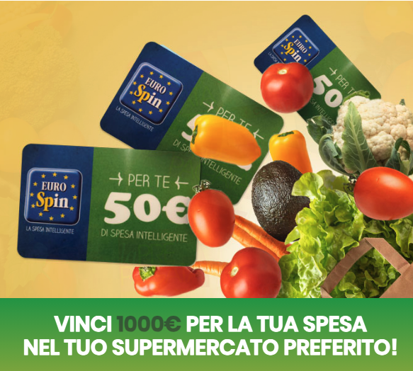 Premio spesa del valore di €1.000